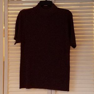 VINTAGE STUDIO WORKS METALLIC BRONZE SPARKLY TOP